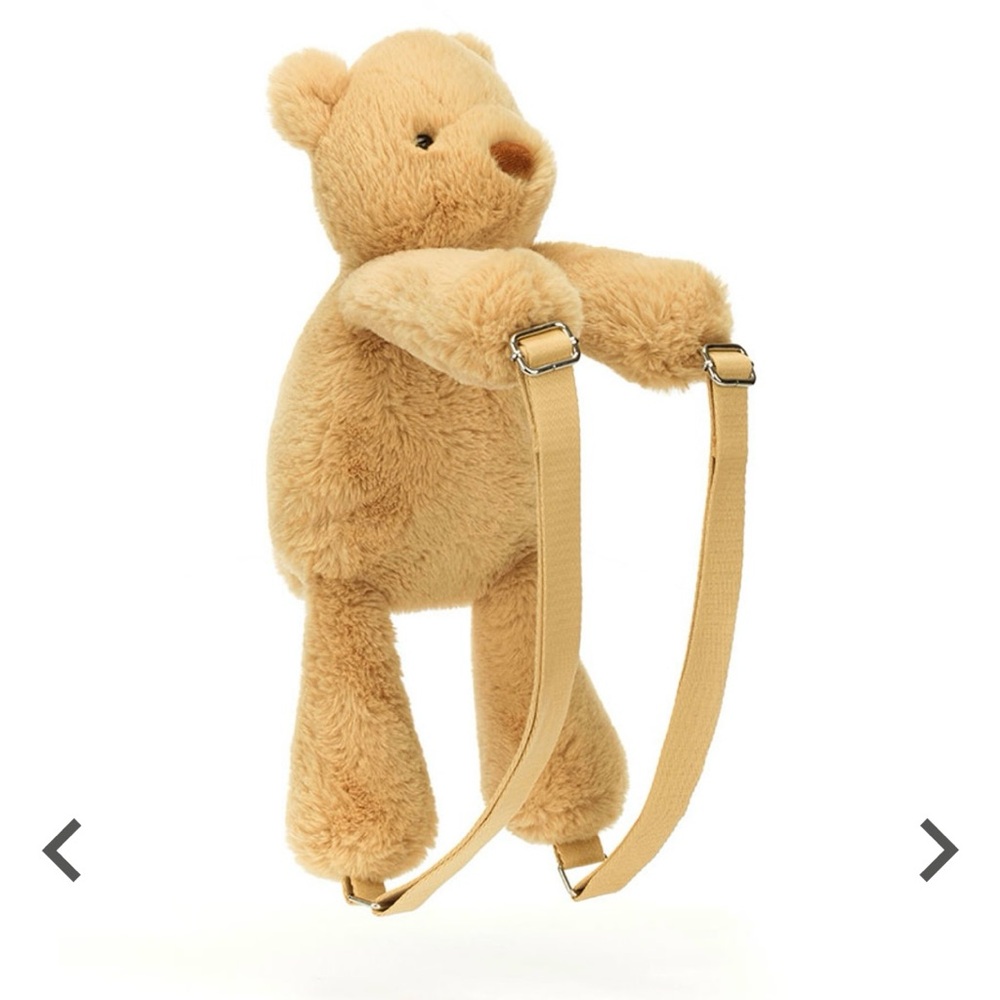 Jellycat Plush Tan Backpack
